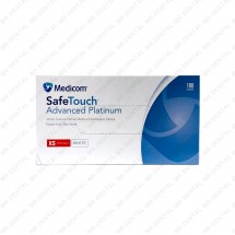 SafeTouch Advanced Platinum Nitrile Gloves (무분말)  10통 1box 