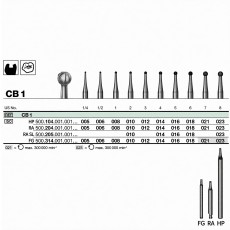 Carbide bur RA