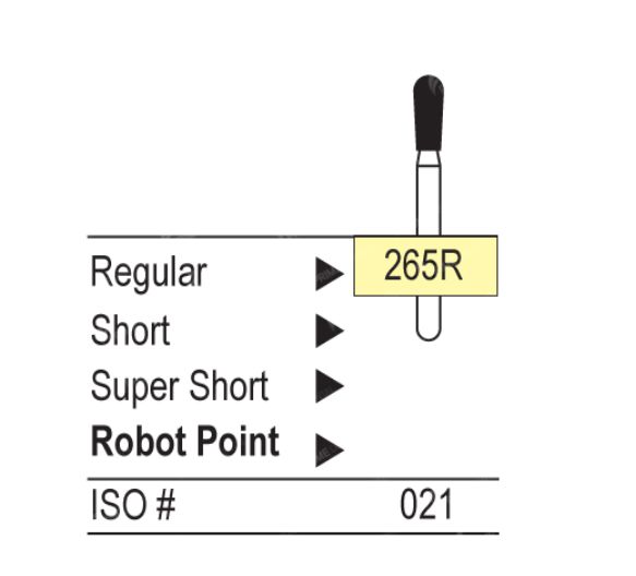 Diamond point FG,Round Inverted Cone