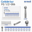 Carbide bur FG FG1/2-006