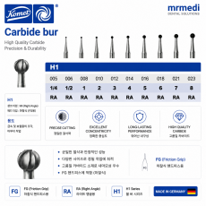 Carbide bur RA RA2-010