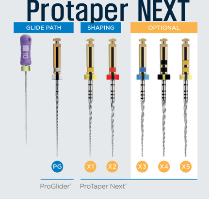 Protaper NEXT X4 06T/25mm/040(BSTPTNM325040)