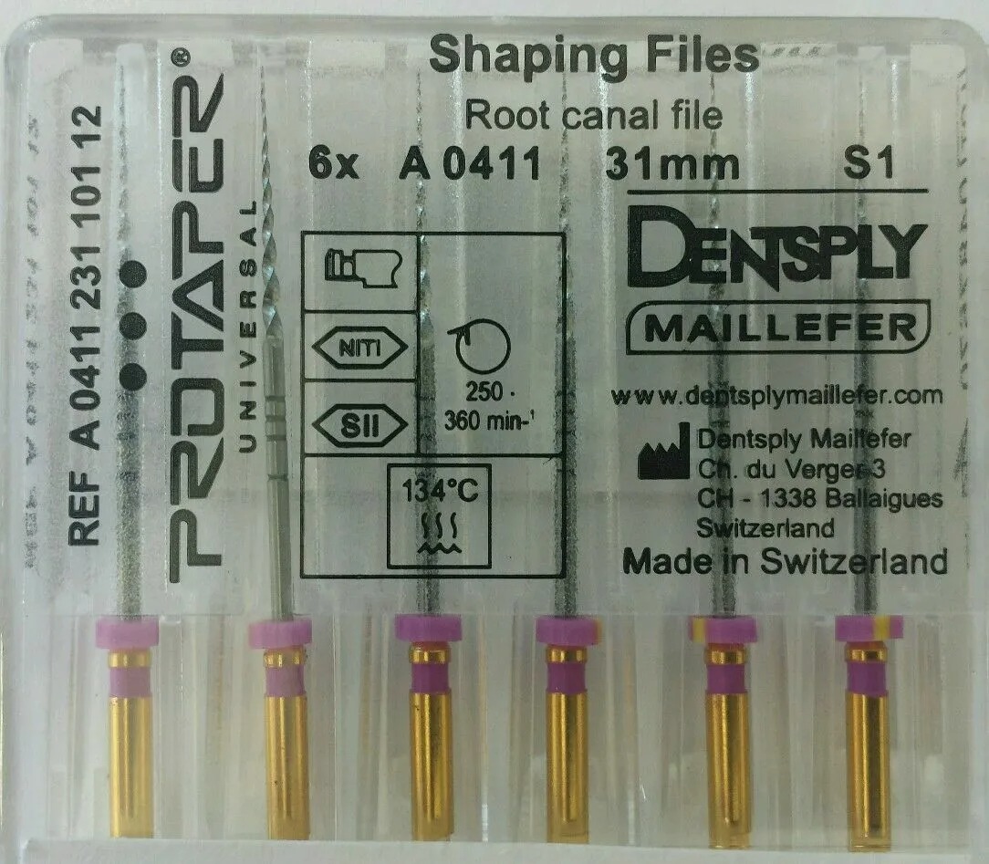 Protaper Universal Finishing File 31mm #F1(노랑)