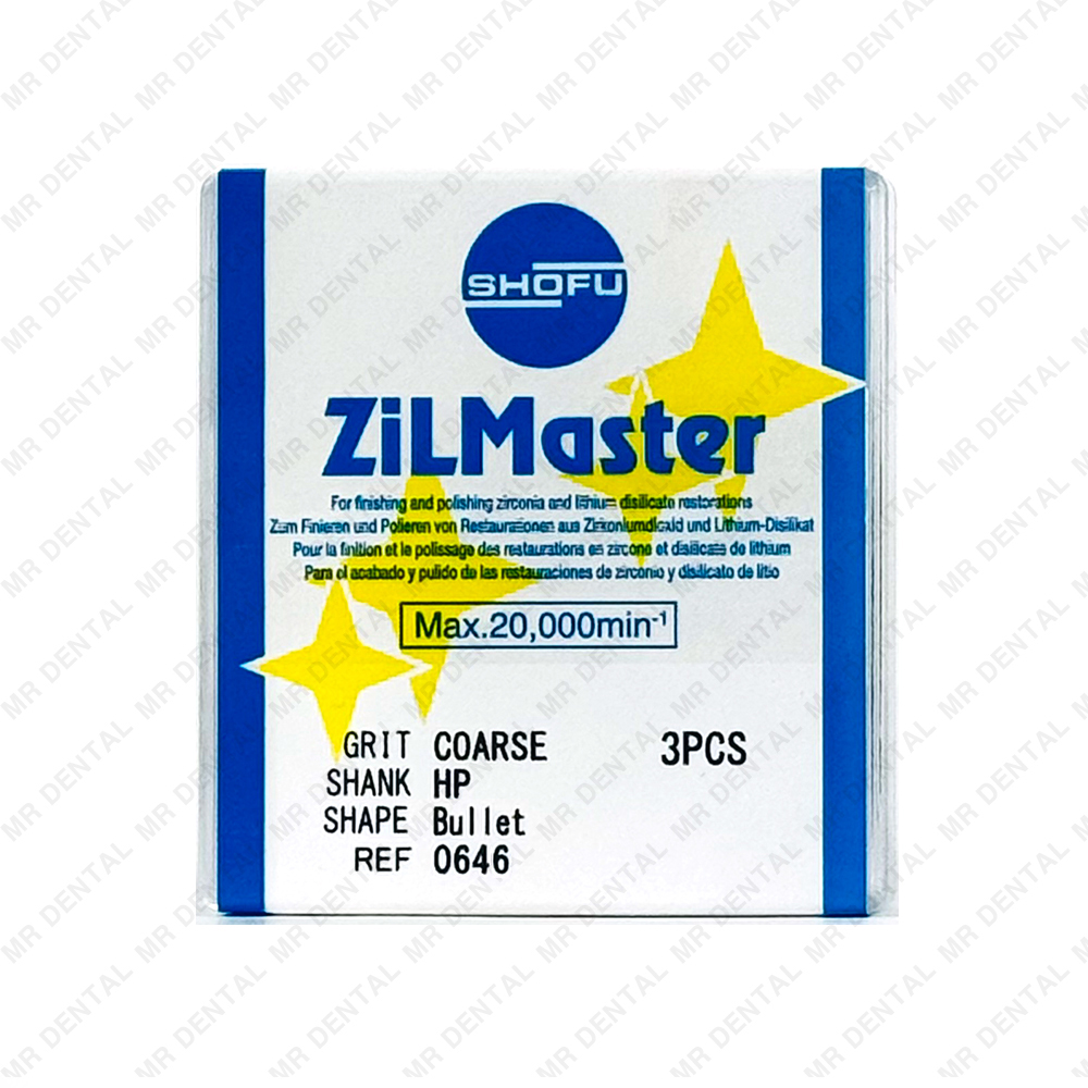 Shofu] ZiLMaster Medium [Coarse 0646HP(3pcs)]