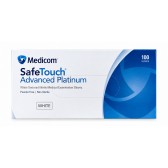 SafeTouch Advanced Platinum Nitrile Gloves (무분말) 1통(100ea)